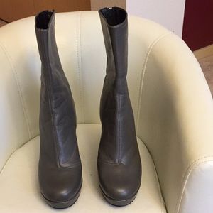 Topshop grey booties